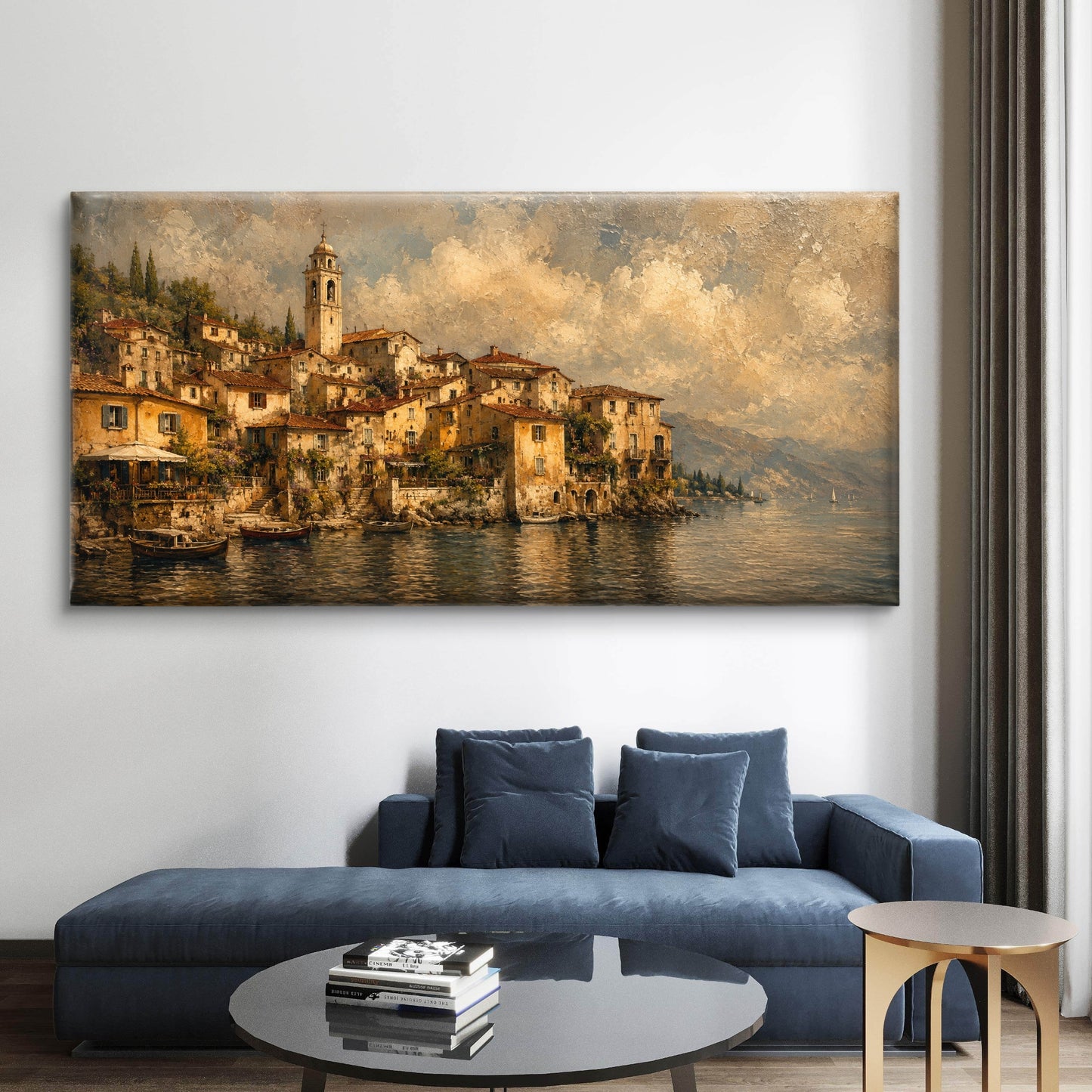 European Landscape Premium Canvas Painting - Buy Online | Decor By Neon