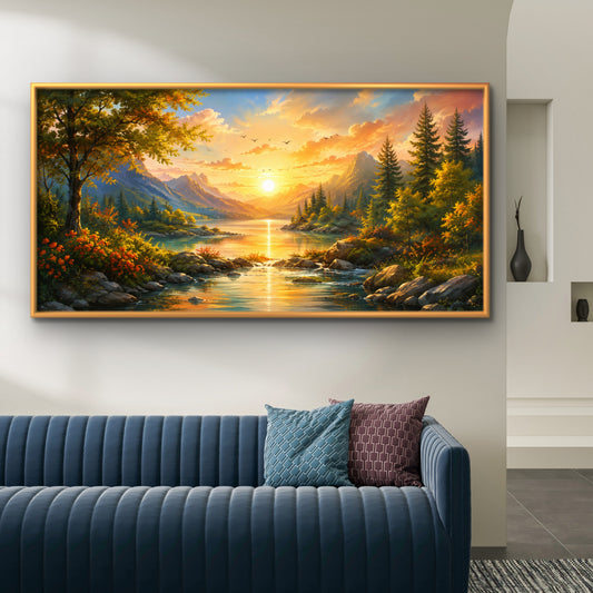 Nature Premium Canvas Painting - Premium Wall Art | Decor By Neon