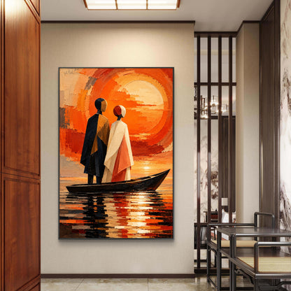 Abstract Art Premium Canvas Painting