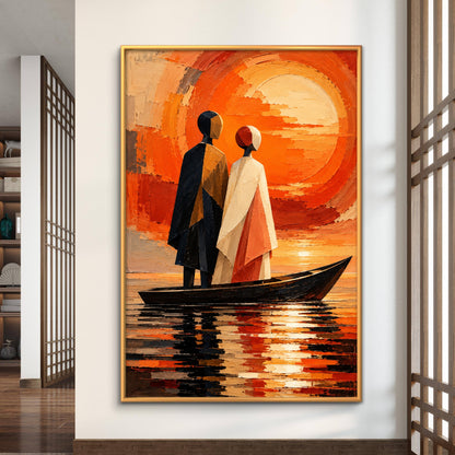 Abstract Art Premium Canvas Painting