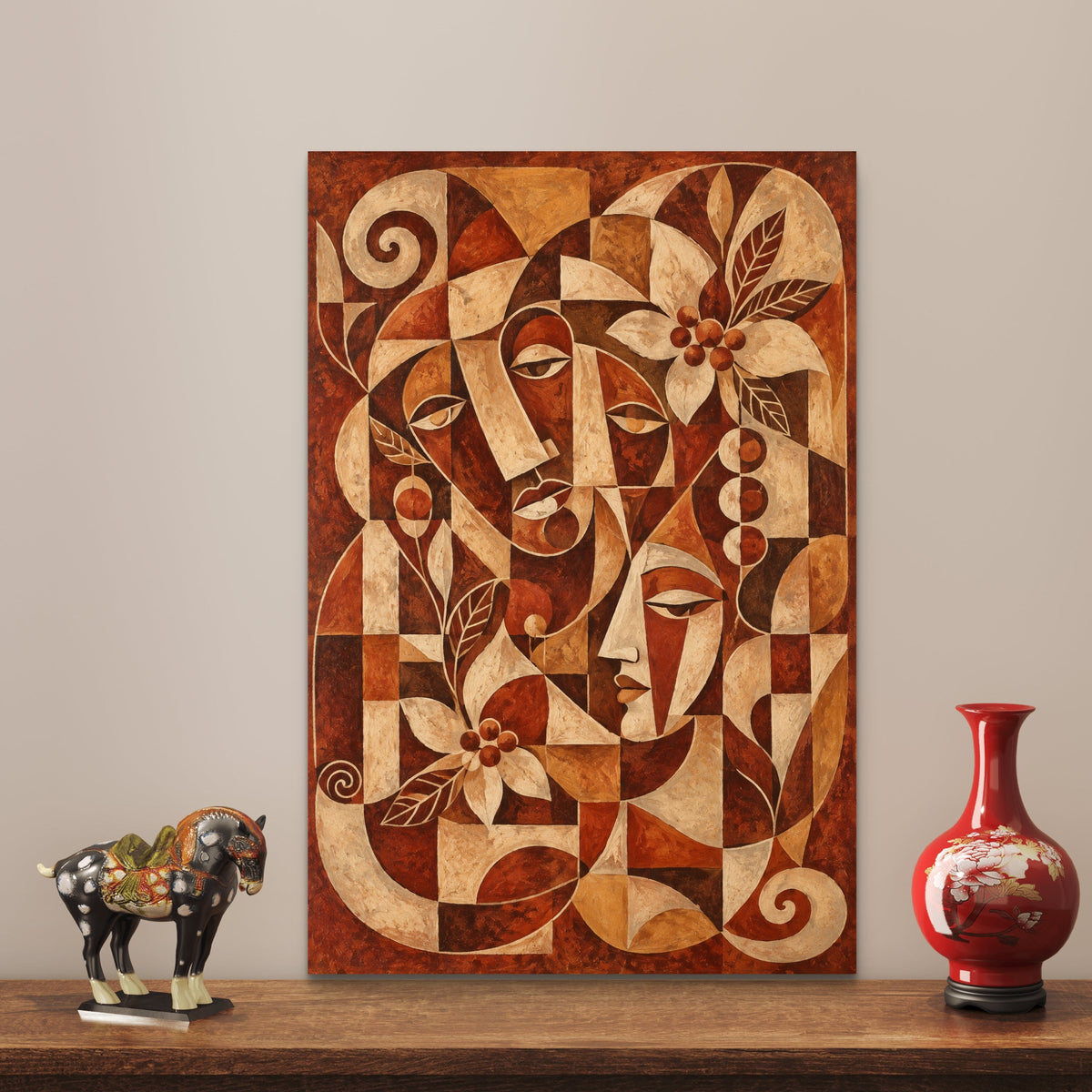 Abstract Art Premium Canvas Painting - Buy Online | Decor By Neon