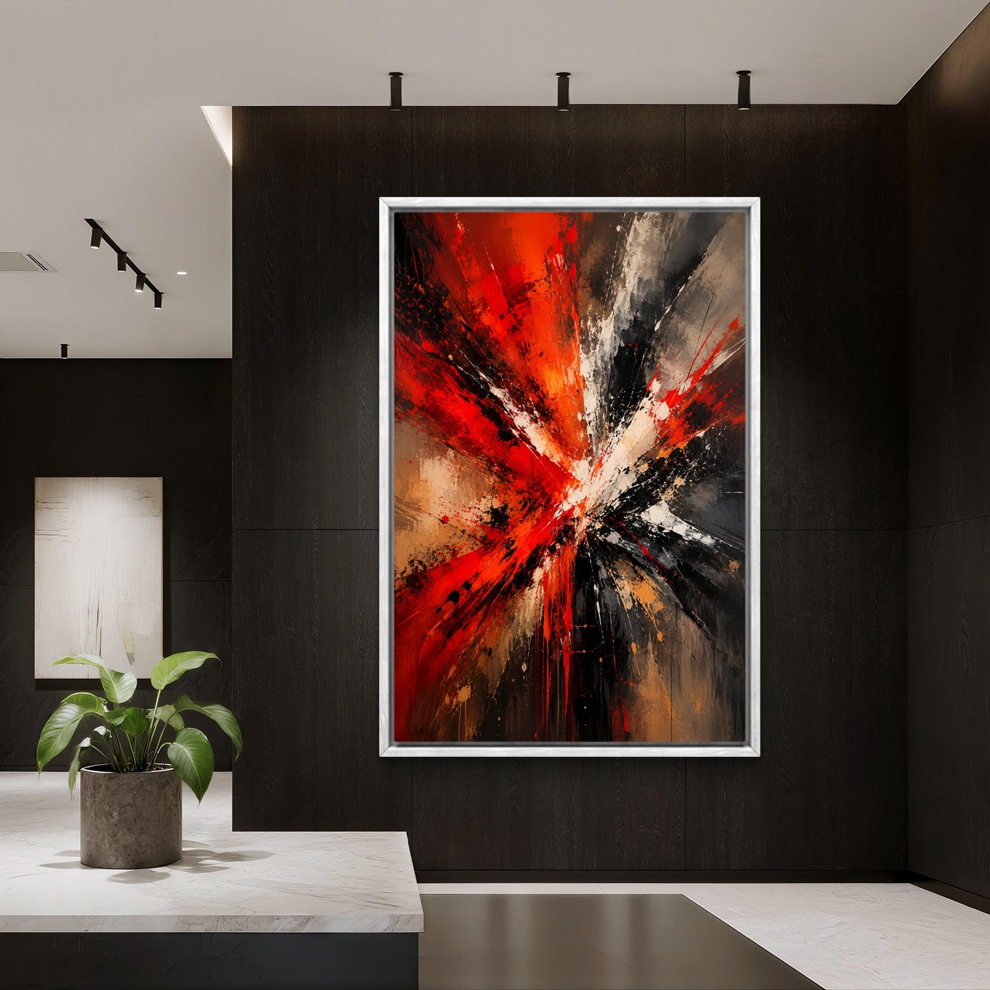 Abstract Art Premium Canvas Painting - Buy Online | Decor By Neon