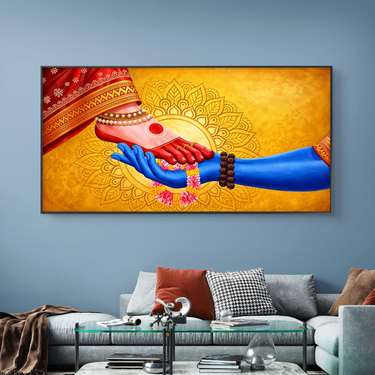 Lord Shiva Premium Canvas Painting - Buy Online | Decor By Neon