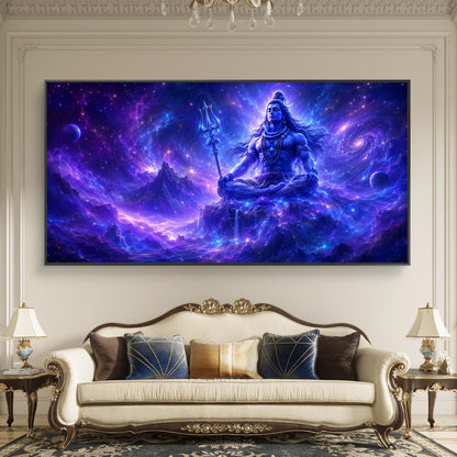 Lord Shiva Premium Canvas Painting