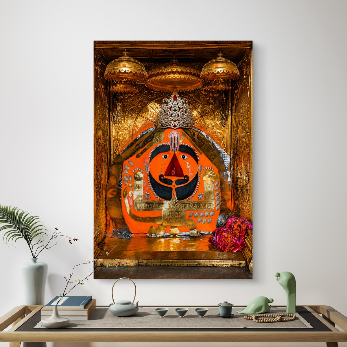Shri Salasar Balaji Premium Canvas Painting - Buy Online | Decor By Neon