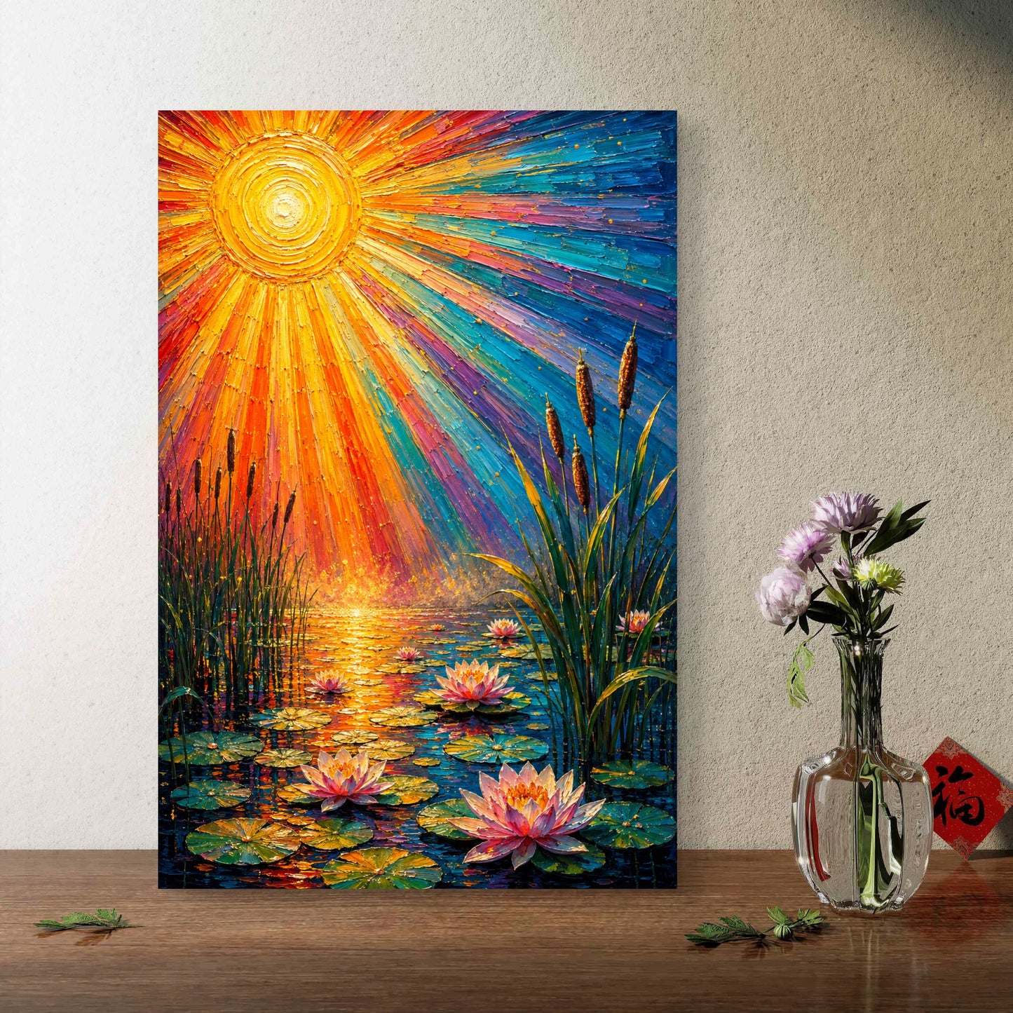 Modern Interiors Portrait Premium Canvas Painting - Buy Online | Decor By Neon