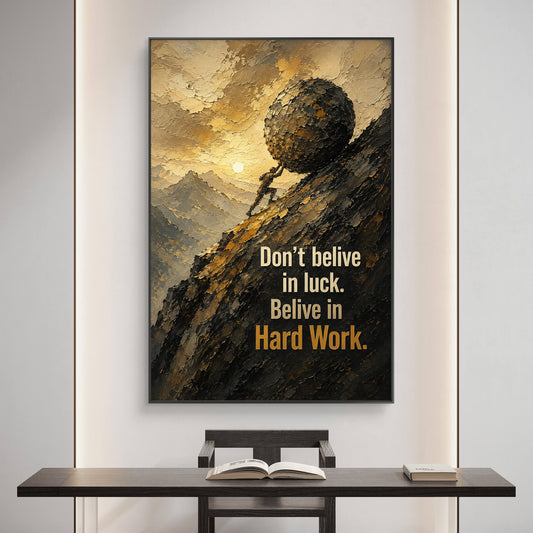 Motivational Premium Canvas Painting - Canvas Wall Art | Decor By Neon