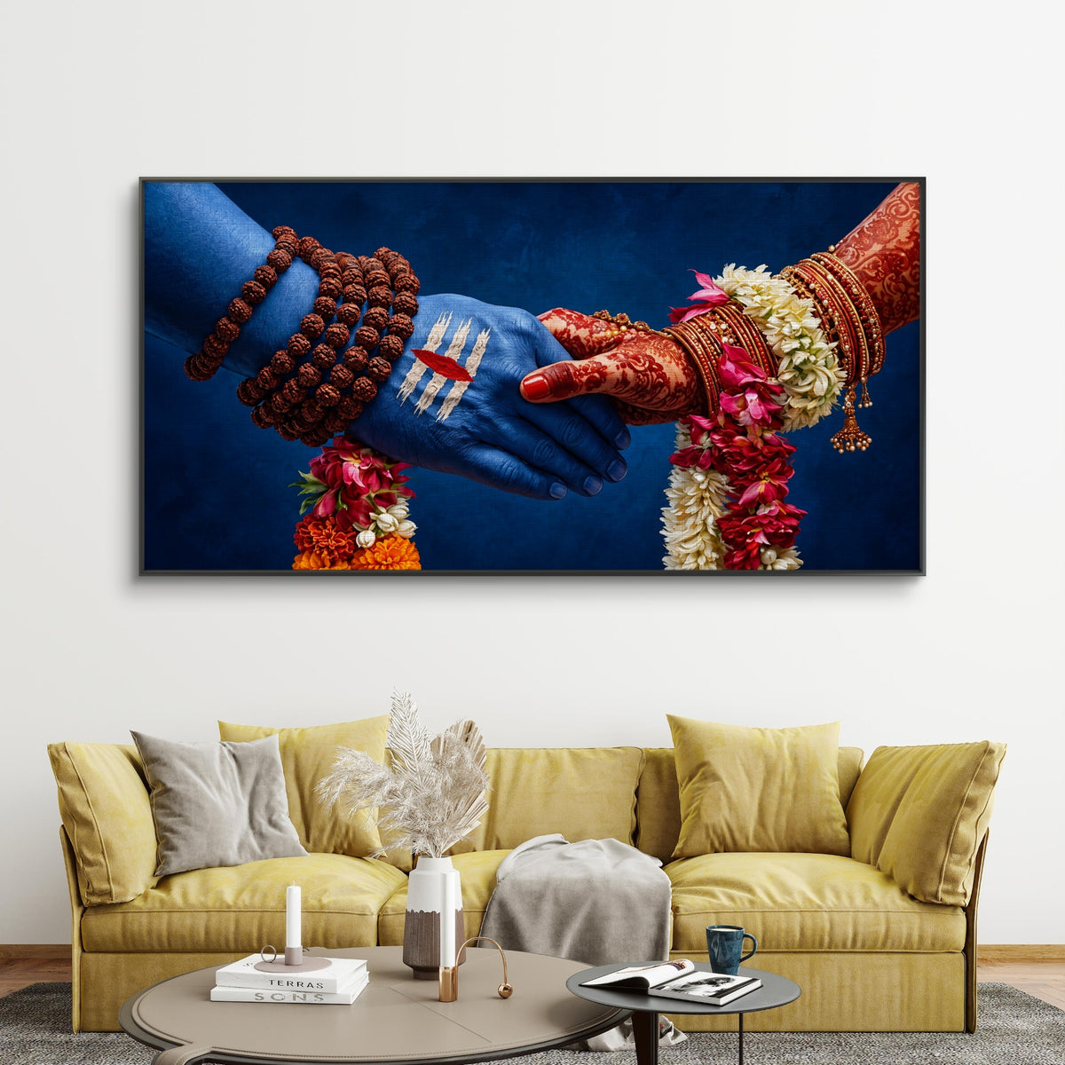Lord Shiva Premium Canvas Painting - Buy Online | Decor By Neon