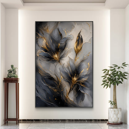 Botanical Luxury Premium Canvas Painting