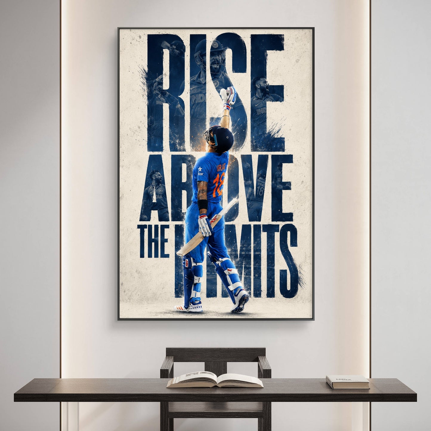 Virat Kohli  Premium Canvas Painting - Buy Online | Decor By Neon
