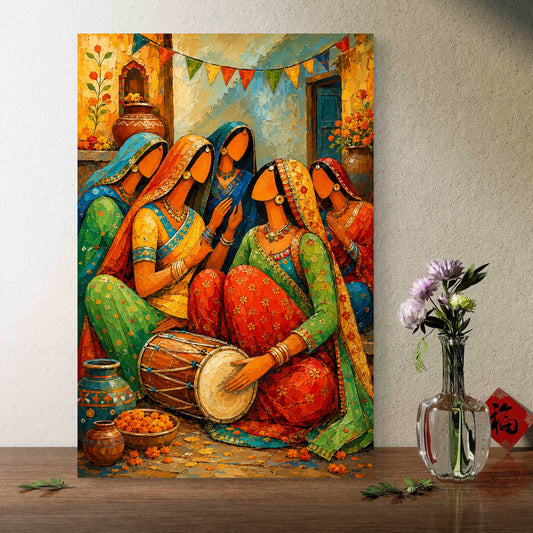 Modern Interiors Portrait Premium Canvas Painting - Premium Wall Art | Decor By Neon
