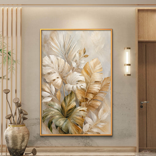 Botanical Luxury Premium Canvas Painting - Premium Wall Art | Decor By Neon