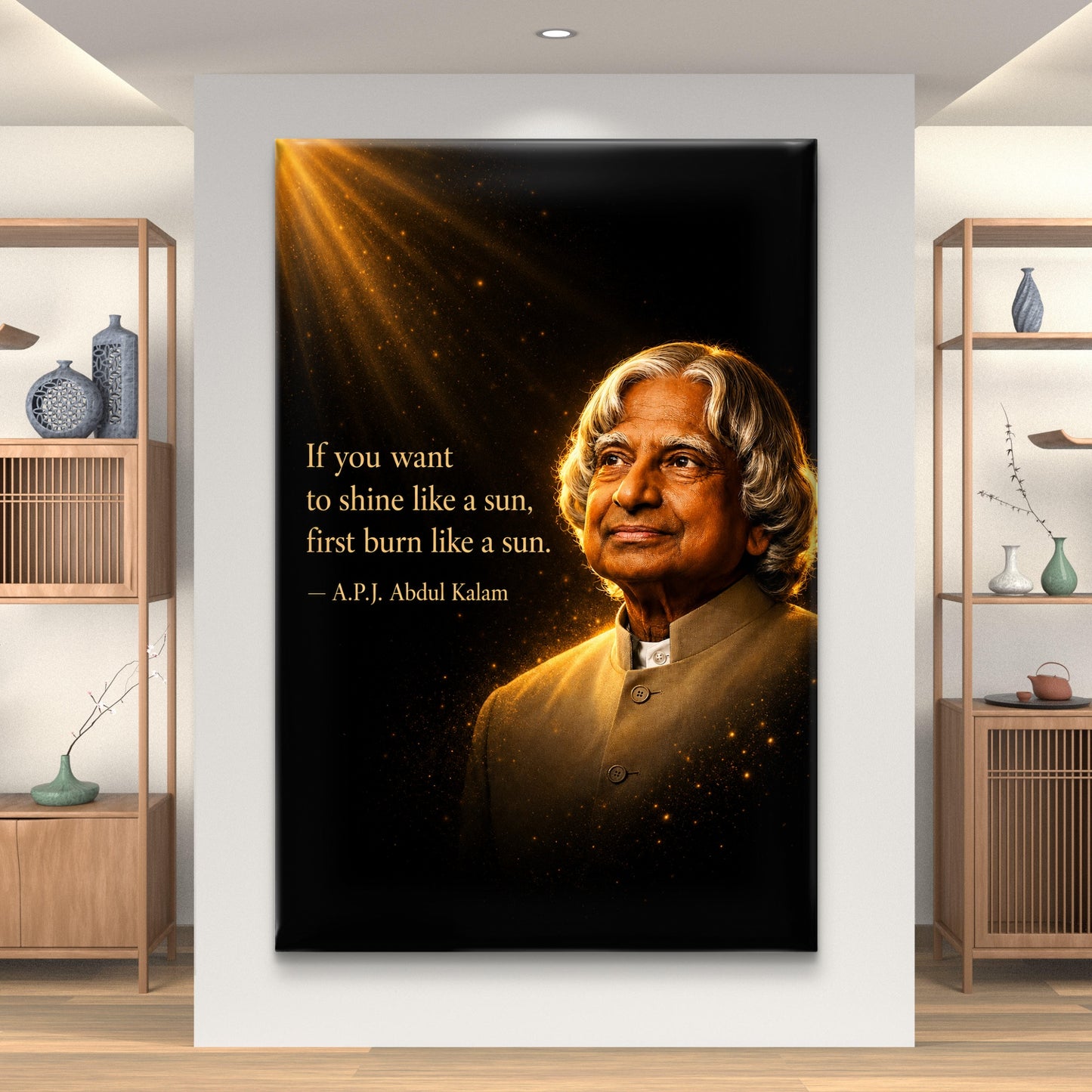 APJ Abdul Kalam Premium Canvas Painting - Buy Online | Decor By Neon