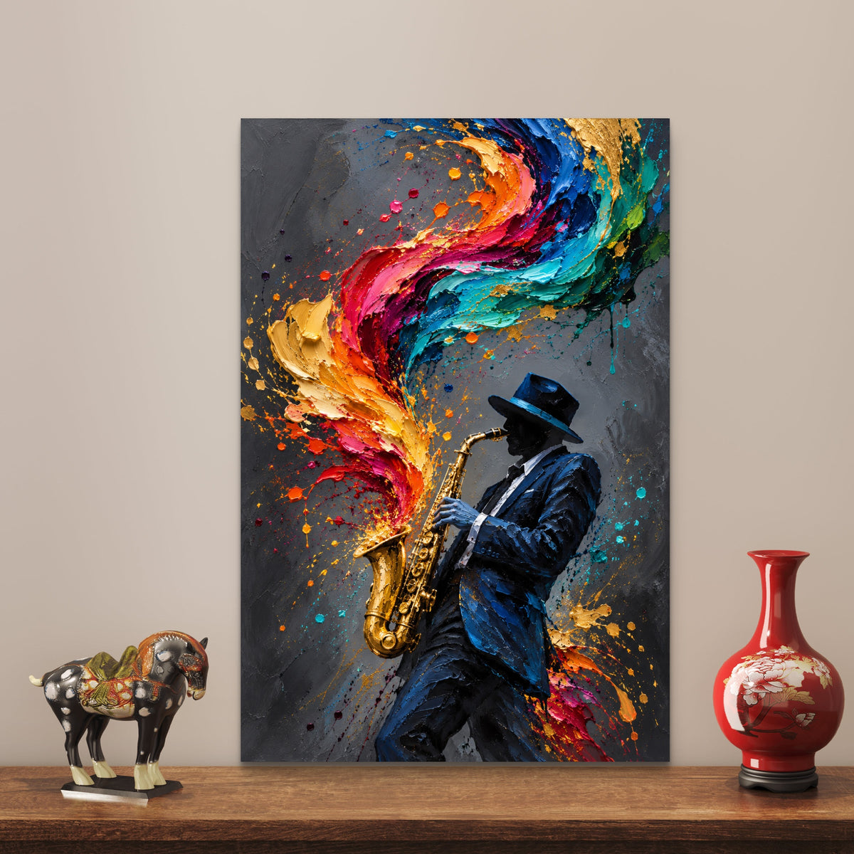 Abstract Art Premium Canvas Painting - Buy Online | Decor By Neon