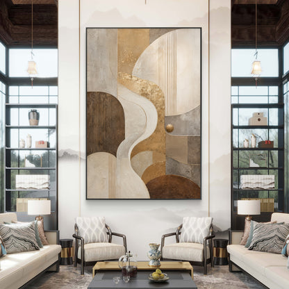 Luxury Neutral Premium Canvas Painting