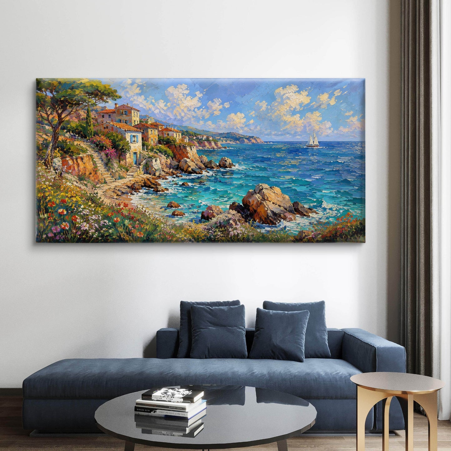 European Landscape Premium Canvas Painting - Buy Online | Decor By Neon