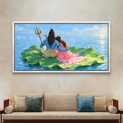 Lord Shiva Premium Canvas Painting
