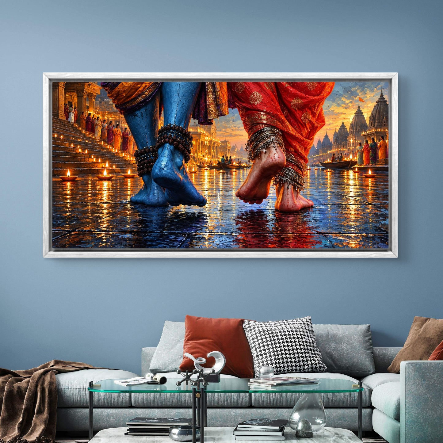 Lord Shiva Premium Canvas Painting - Buy Online | Decor By Neon
