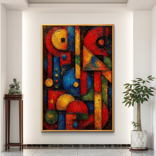 Abstract Art Premium Canvas Painting - Premium Wall Art | Decor By Neon