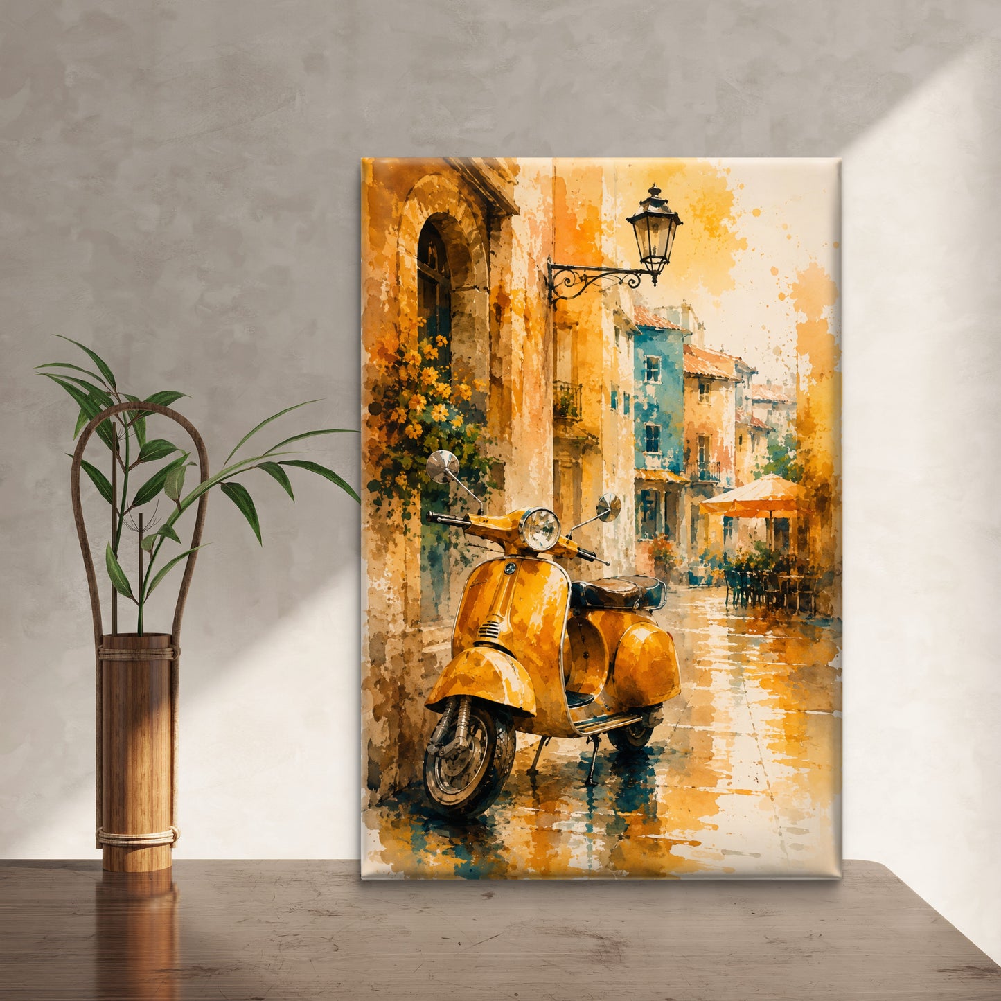 Modern Interiors Portrait Premium Canvas Painting - Buy Online | Decor By Neon
