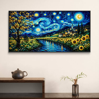 Modern Interiors Landscape Premium Canvas Painting