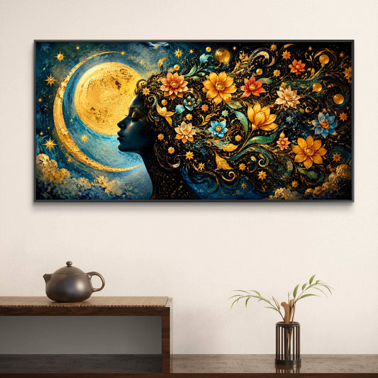 Modern Interiors Landscape Premium Canvas Painting - Canvas Wall Art | Decor By Neon
