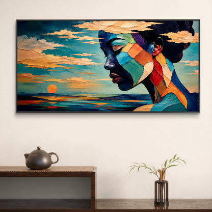Modern Interiors Landscape Premium Canvas Painting