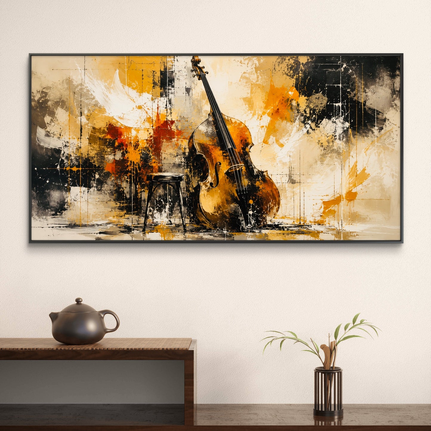 Modern Interiors Landscape Premium Canvas Painting - Buy Online | Decor By Neon