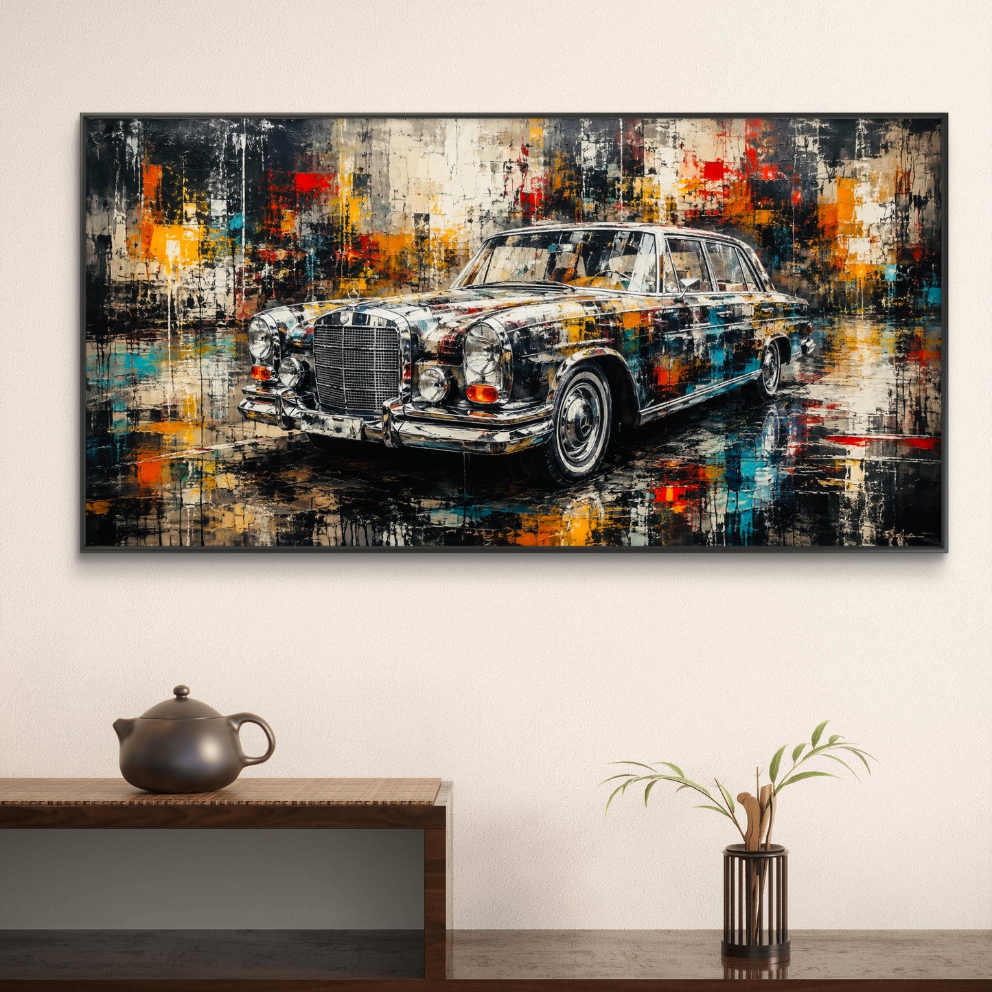 Modern Interiors Landscape Premium Canvas Painting - Buy Online | Decor By Neon