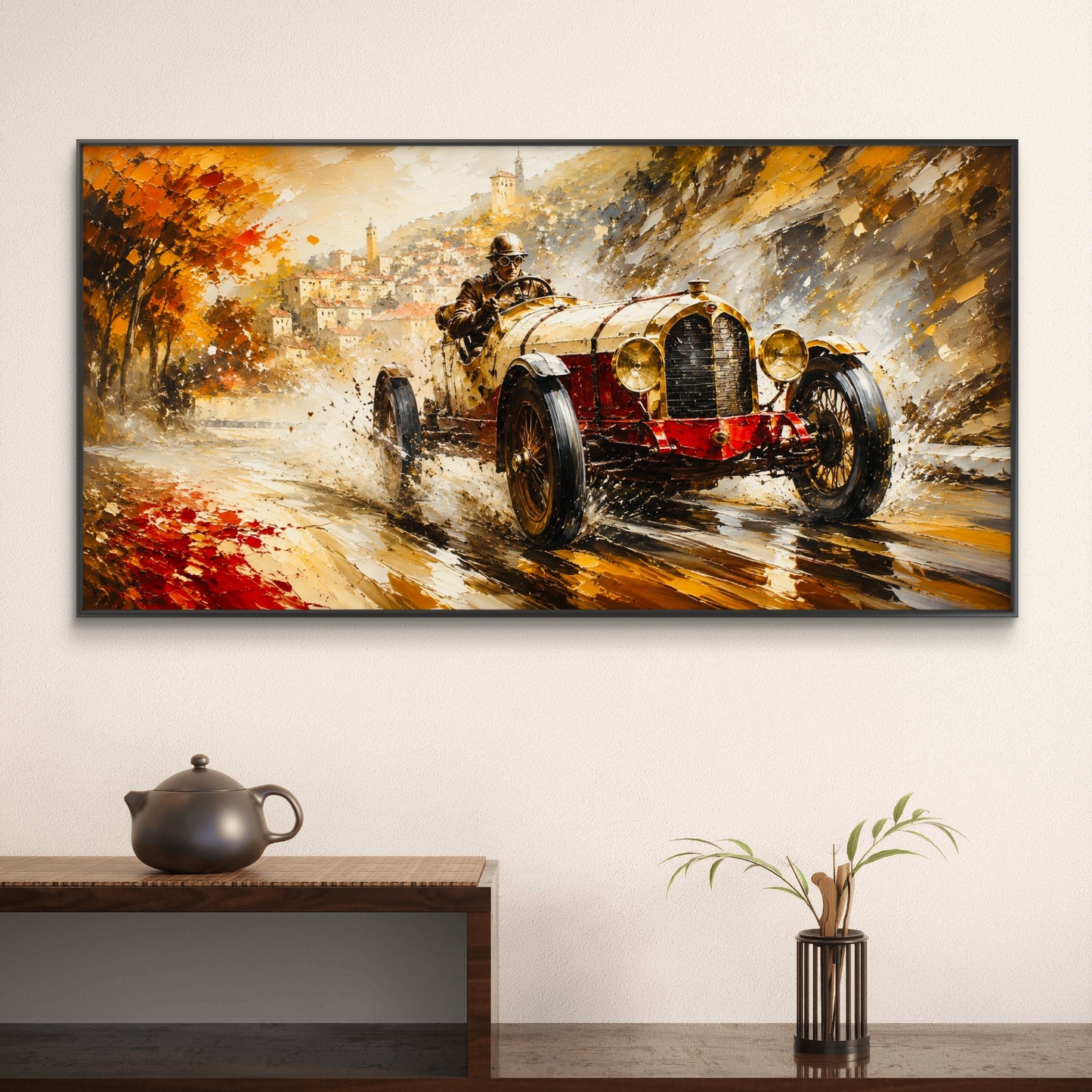Modern Interiors Landscape Premium Canvas Painting - Buy Online | Decor By Neon