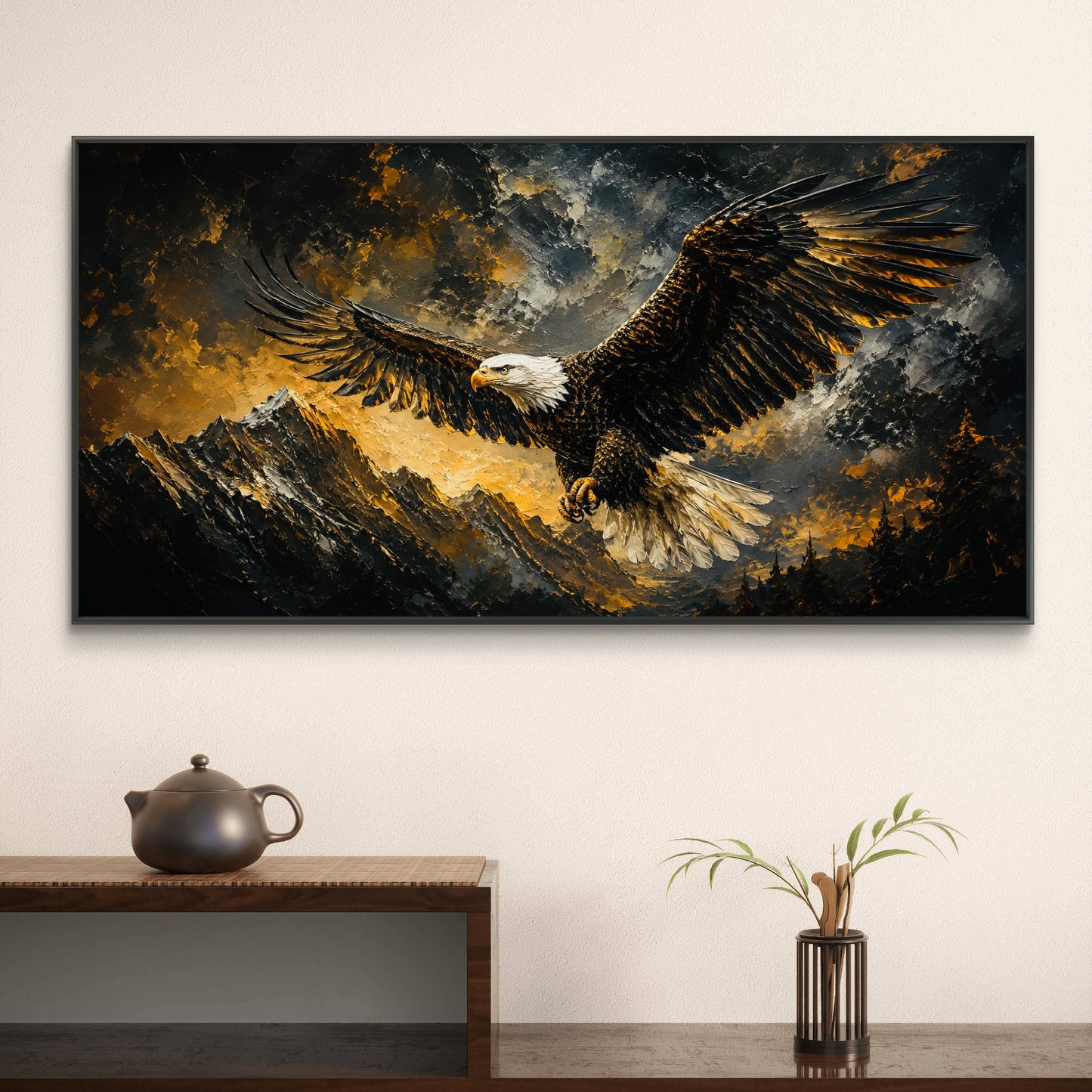 Modern Interiors Landscape Premium Canvas Painting - Buy Online | Decor By Neon