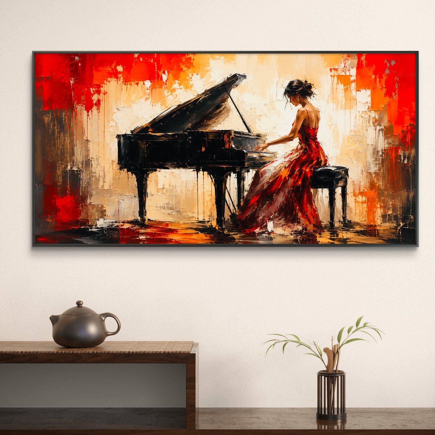 Modern Interiors Landscape Premium Canvas Painting - Buy Online | Decor By Neon