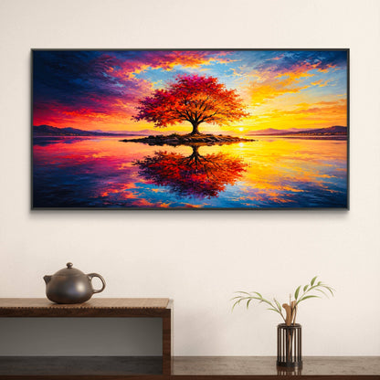 Modern Interiors Landscape Premium Canvas Painting