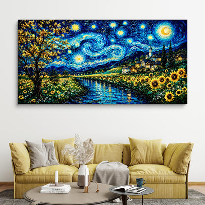 Modern Interiors Landscape Premium Canvas Painting