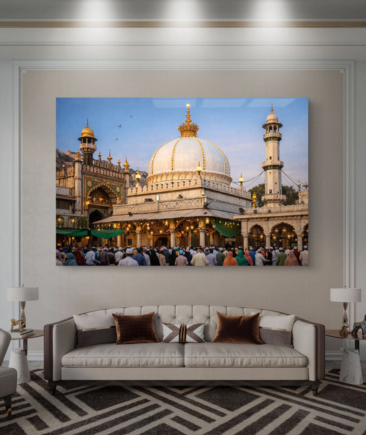 Khwaja Ji Premium Acrylic Islamic Wall Art , Islamic Painting