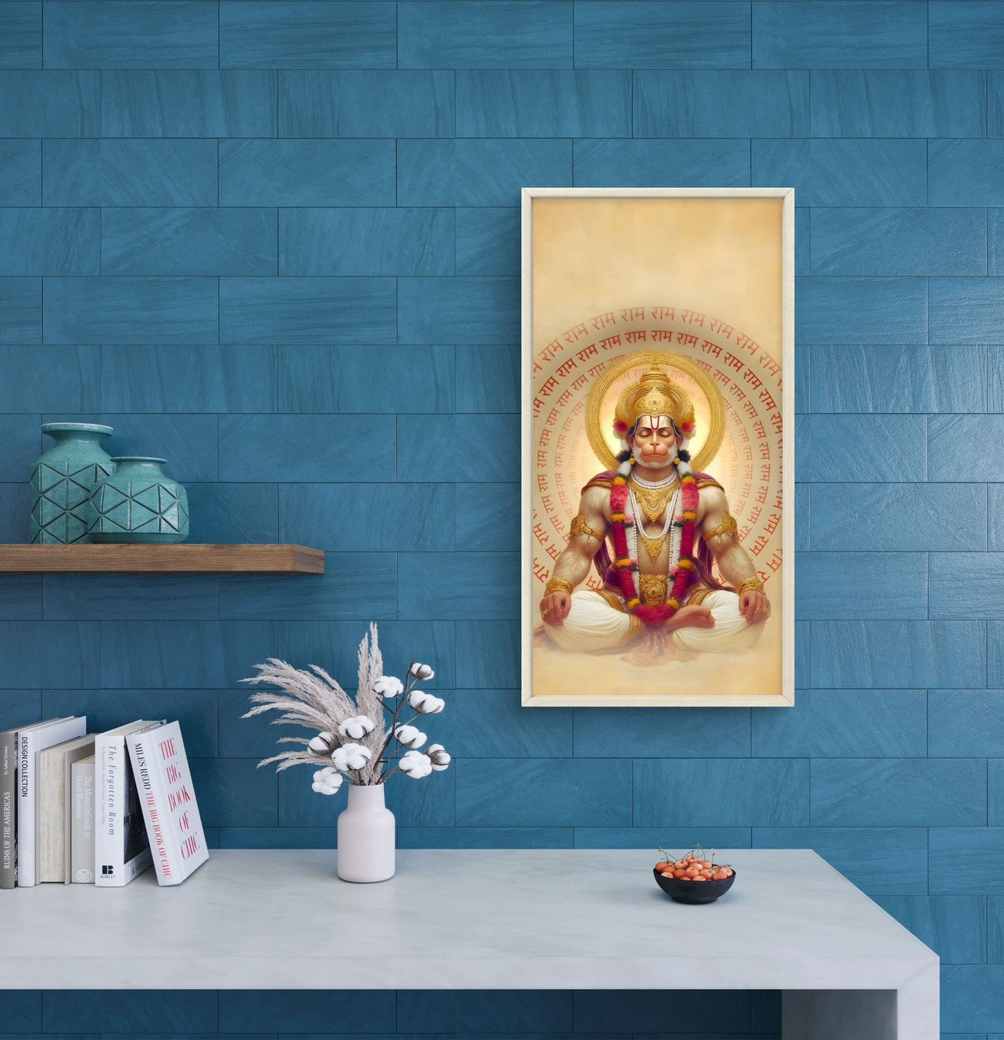 Lord Hanuman Premium Canvas Painting - Buy Online | Decor By Neon