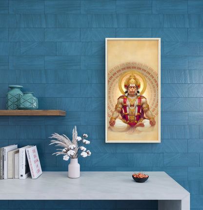 Lord Hanuman Premium Canvas Painting