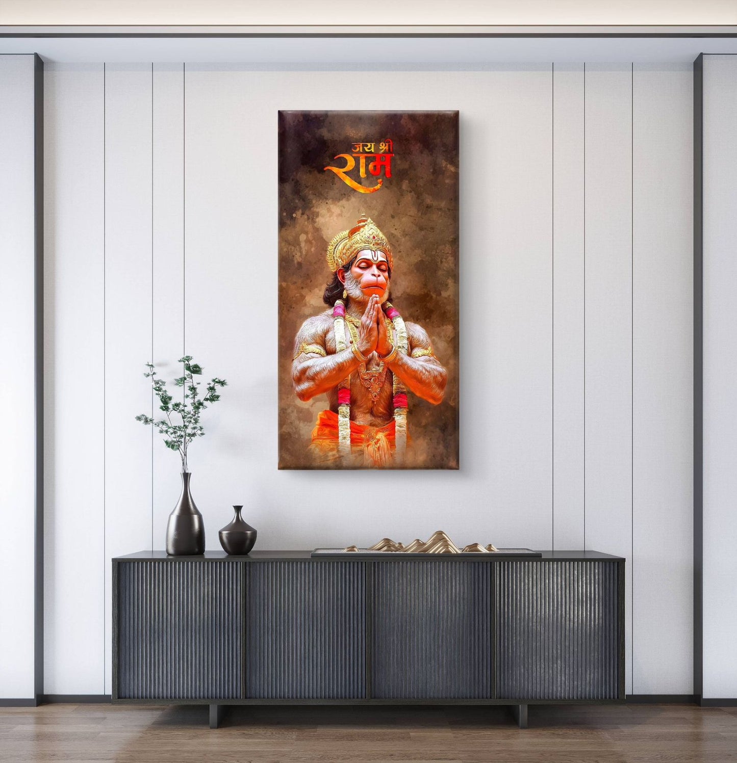 Lord Hanuman Premium Canvas Painting - Buy Online | Decor By Neon