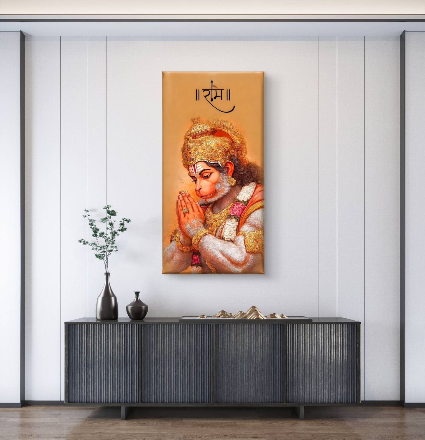 Lord Hanuman Premium Canvas Painting - Buy Online | Decor By Neon