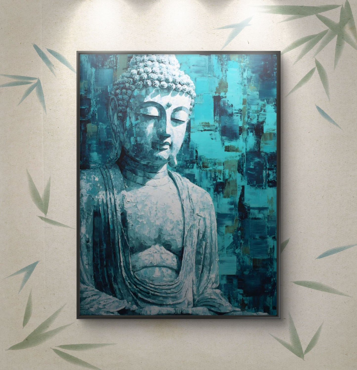 Lord Buddha Premium Canvas Painting - Buy Online | Decor By Neon