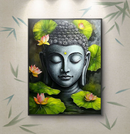 Lord Buddha Premium Canvas Painting