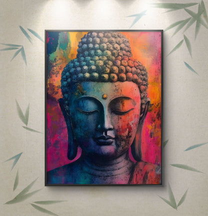 Lord Buddha Premium Canvas Painting