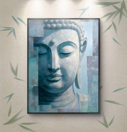 Lord Buddha Premium Canvas Painting