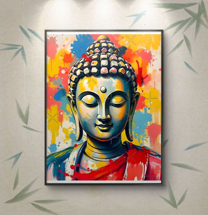 Lord Buddha Premium Canvas Painting