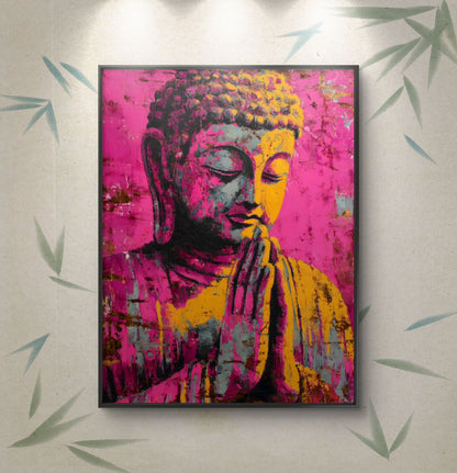 Lord Buddha Premium Canvas Painting