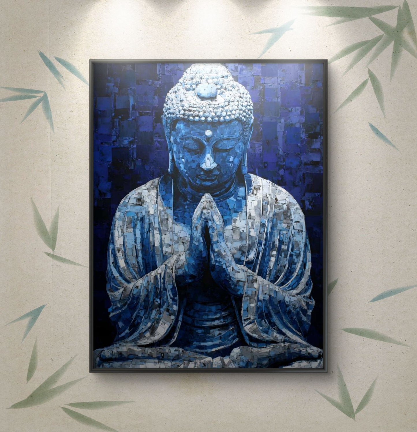 Lord Buddha Premium Canvas Painting - Buy Online | Decor By Neon