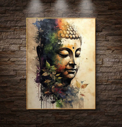 Lord Buddha Premium Canvas Painting