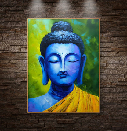 Lord Buddha Premium Canvas Painting
