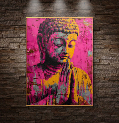 Lord Buddha Premium Canvas Painting