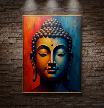 Lord Buddha Premium Canvas Painting